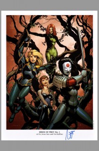 dc-comics-the-new-52-signed-autograph-comic-art-print-nei-ruffino-birds-of-prey