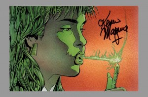 kevin-maguire-justice-league-international-jli-art-post-card-signed-autograph-fire