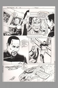 star-trek-deep-space-9-nine-ds9-original-art-page-captain-sisko-comic-1