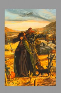larry-elmore-signed-signature-autograph-fantasy-art-colossal-card-tsr-ad&d-dungeons-and-dragons-dragon-magazine-cover-1