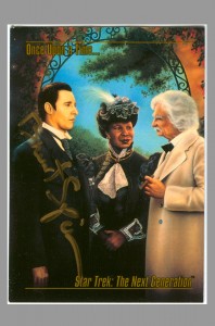 brent-spiner-signed-signature-autograph-art-card-star-trek-the-next-generation-times-arrow-data-mark-twain-1