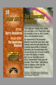 1993-star-trek-master-series-masterseries-masterpieces-signed-autograph-signature-art-card-gerry-roundtree-the-doomsday-machine-tos-original-series-2