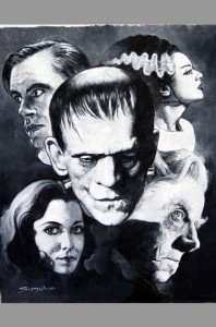 bride-of-frankenstein-original-comic-art-oil-painting-sanjulian-1