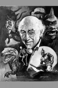 sanjulian-original-art-oil-painting-signed-ray-harryhausen-1