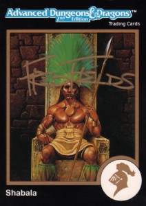 fred-fields-tsr-AD&D-1991-gold-border-fantasy-gaming-art-card-ccg-signed-signature-autograph-warrior-1