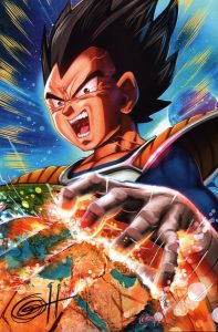 greg-horn-signed-comic-art-print-signature-autograph-poster-dragonball-z